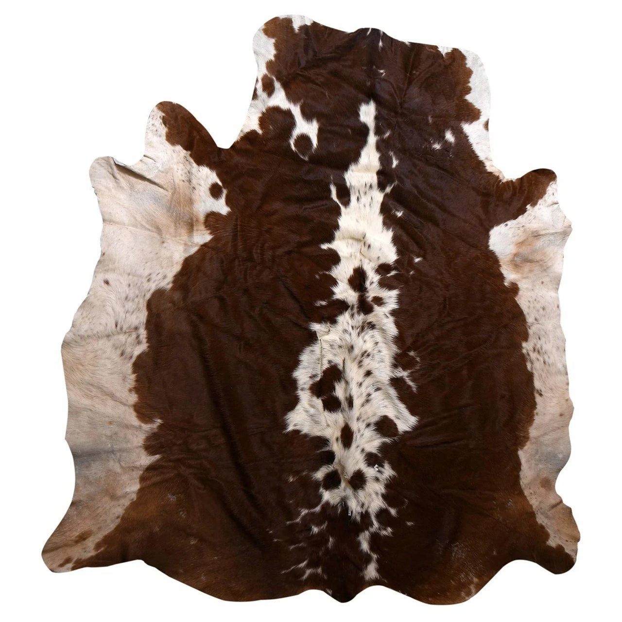 208-9 Cow Skin Hair on Hide 100% Pure Cow Hide Large Decorative/Carpet/Rug/Wall Leather -