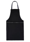 BBQ, Blacksmith, Grill, Woodwork, Chef, Butcher Canvas Apron with Leather Straps -