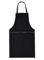 BBQ, Blacksmith, Grill, Woodwork, Chef, Butcher Canvas Apron with Leather Straps -