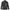 Black Benjamin Button Long Biker Leather Jacket -