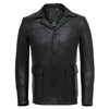 Brad Pitt Fight Club Black Leather Jacket Fashion Blazer -