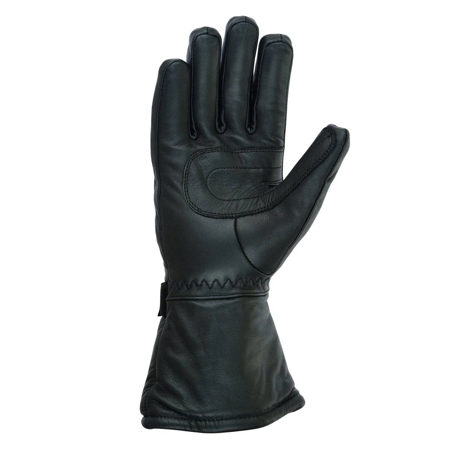 Brown Motorcycle Armored Thinsulate Leather Gloves -