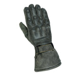 Brown Motorcycle Armored Thinsulate Leather Gloves -