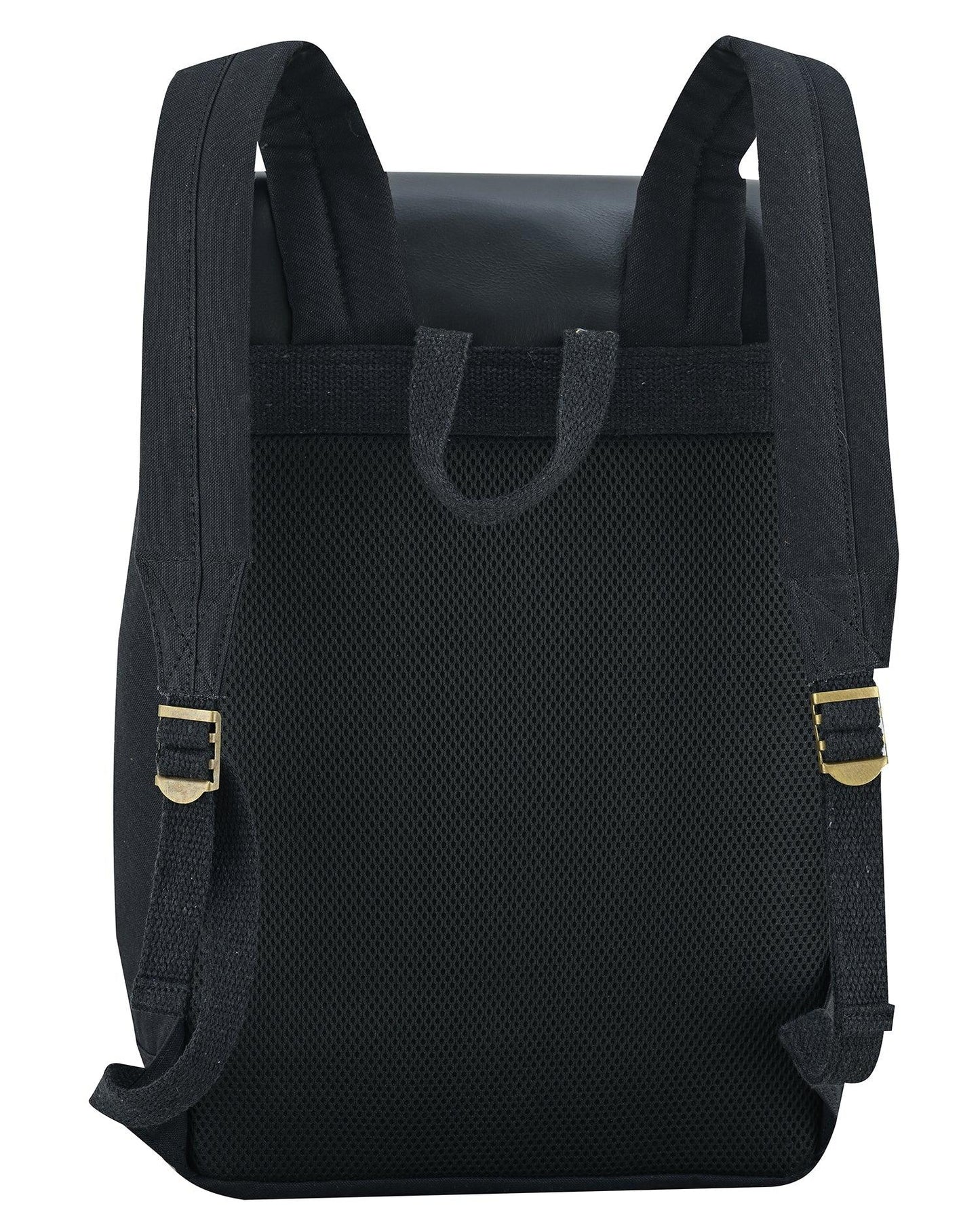 charlie london heritage canvas casual daypack, laptop backpack -