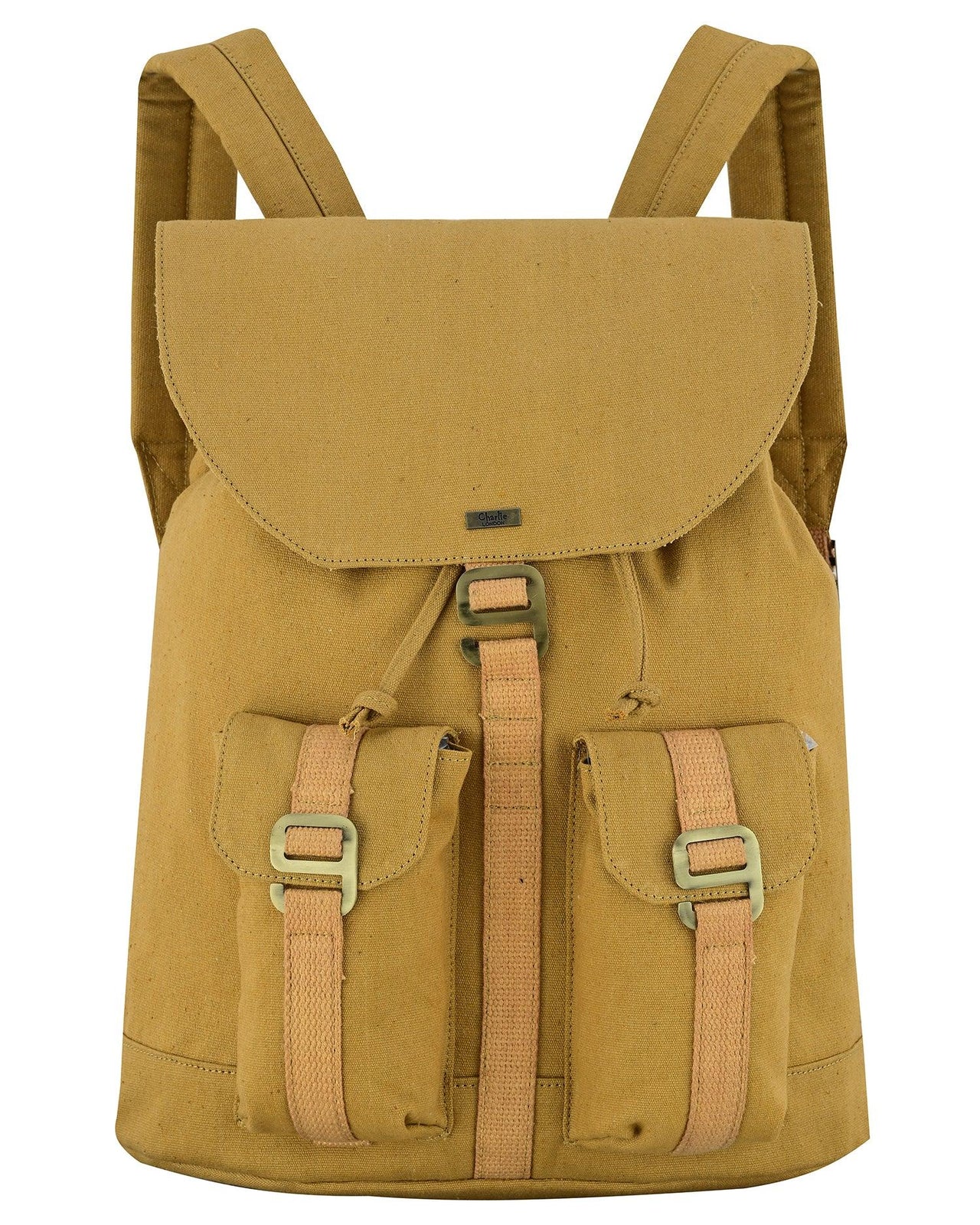 Charlie London Heritage Light Weight Casual DayPack, Laptop Backpack -