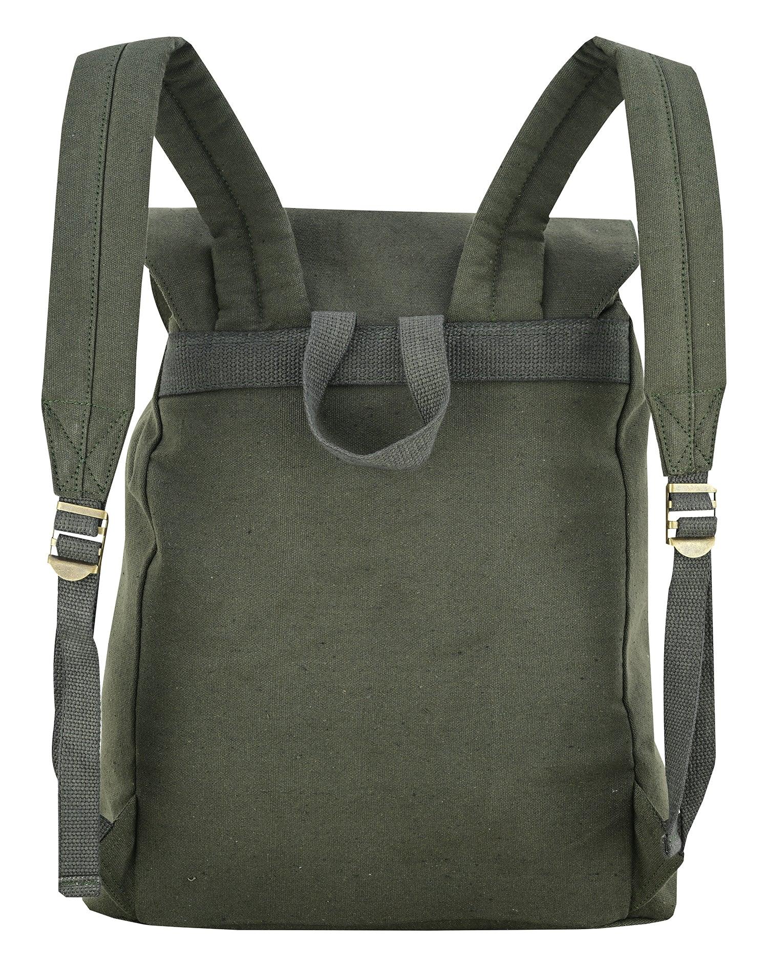 Charlie London Heritage Light Weight Casual DayPack, Laptop Backpack -