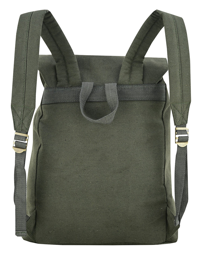 Charlie London Heritage Light Weight Casual DayPack, Laptop Backpack -