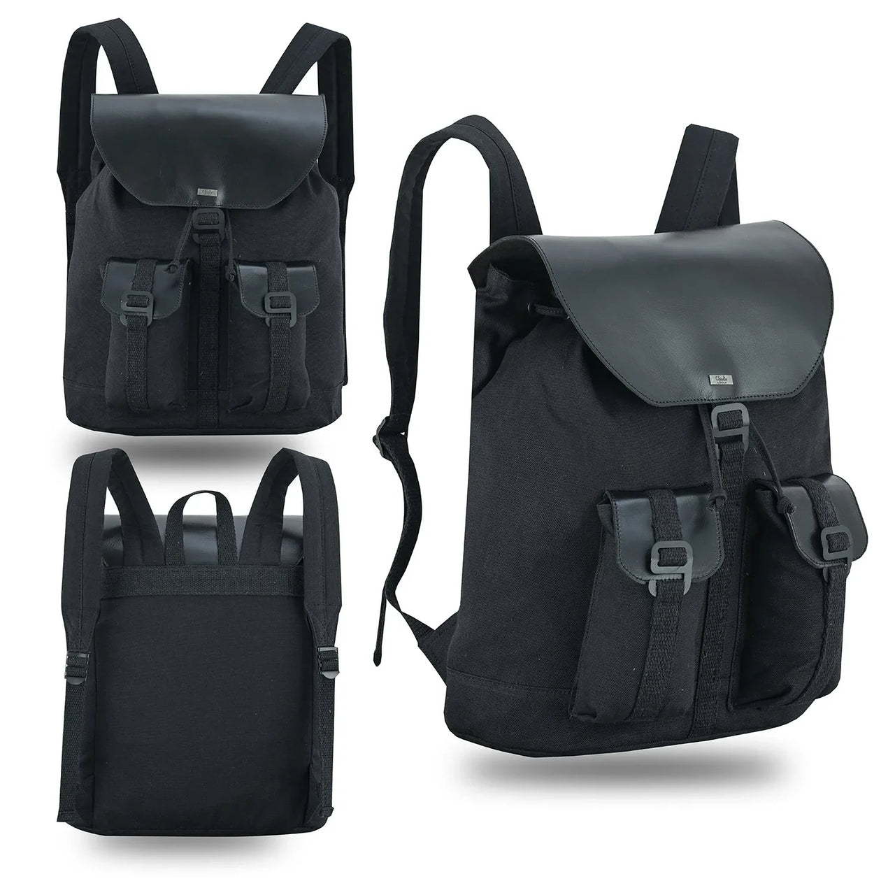 Charlie London Heritage Light Weight Casual DayPack, Laptop Backpack -