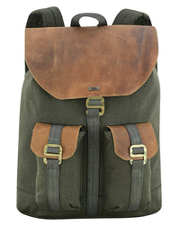 Charlie London Heritage Light Weight Casual DayPack, Laptop Backpack -