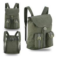 Charlie London Heritage Light Weight Casual DayPack, Laptop Backpack -