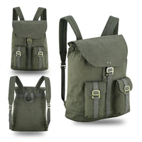 Charlie London Heritage Light Weight Casual DayPack, Laptop Backpack -