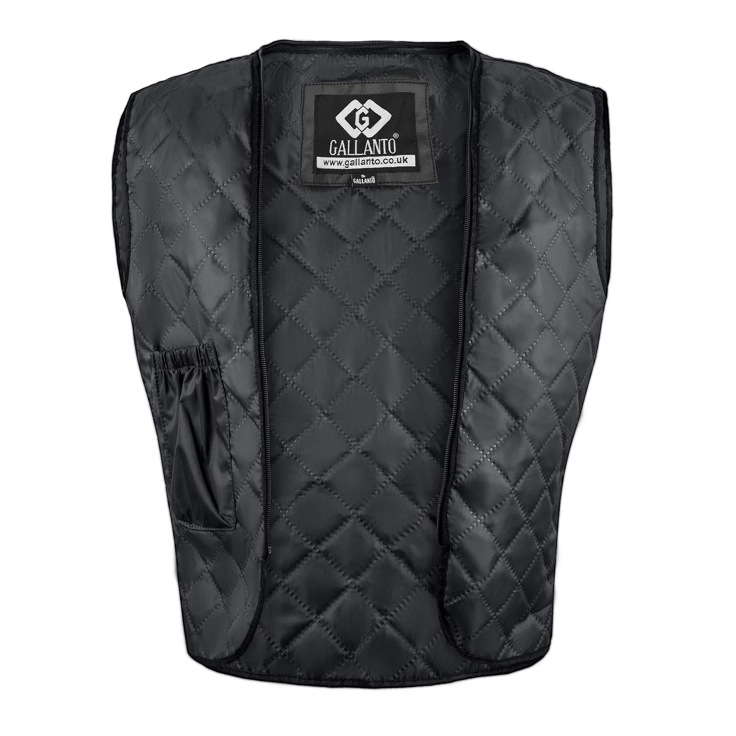 classic dark grey waxed cotton textile biker jacket -