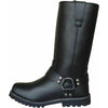 Classic Motorcycle Leather Harness Biker Boot Antislip Sole -