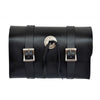Concho Large Biker Leather Black Tool Bag -