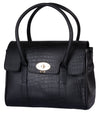 Falkirk Crocodile Embossed Womens Leather Handbags -