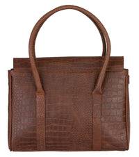 Falkirk Crocodile Embossed Womens Leather Handbags -