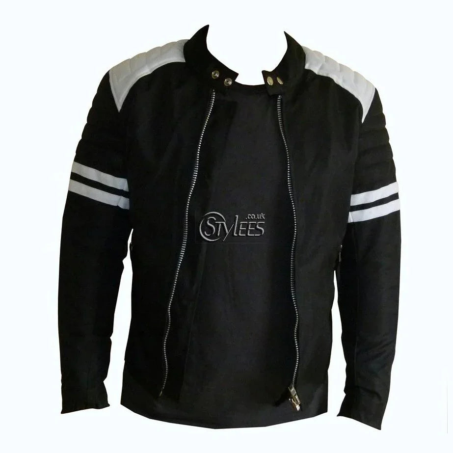 Fight Club Mayhem Black Textile Jacket -
