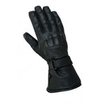 Gallanto BlackMotorcycle Armoured Thinsulate Leather Winter Long Gloves Biker -