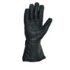Gallanto BlackMotorcycle Armoured Thinsulate Leather Winter Long Gloves Biker -