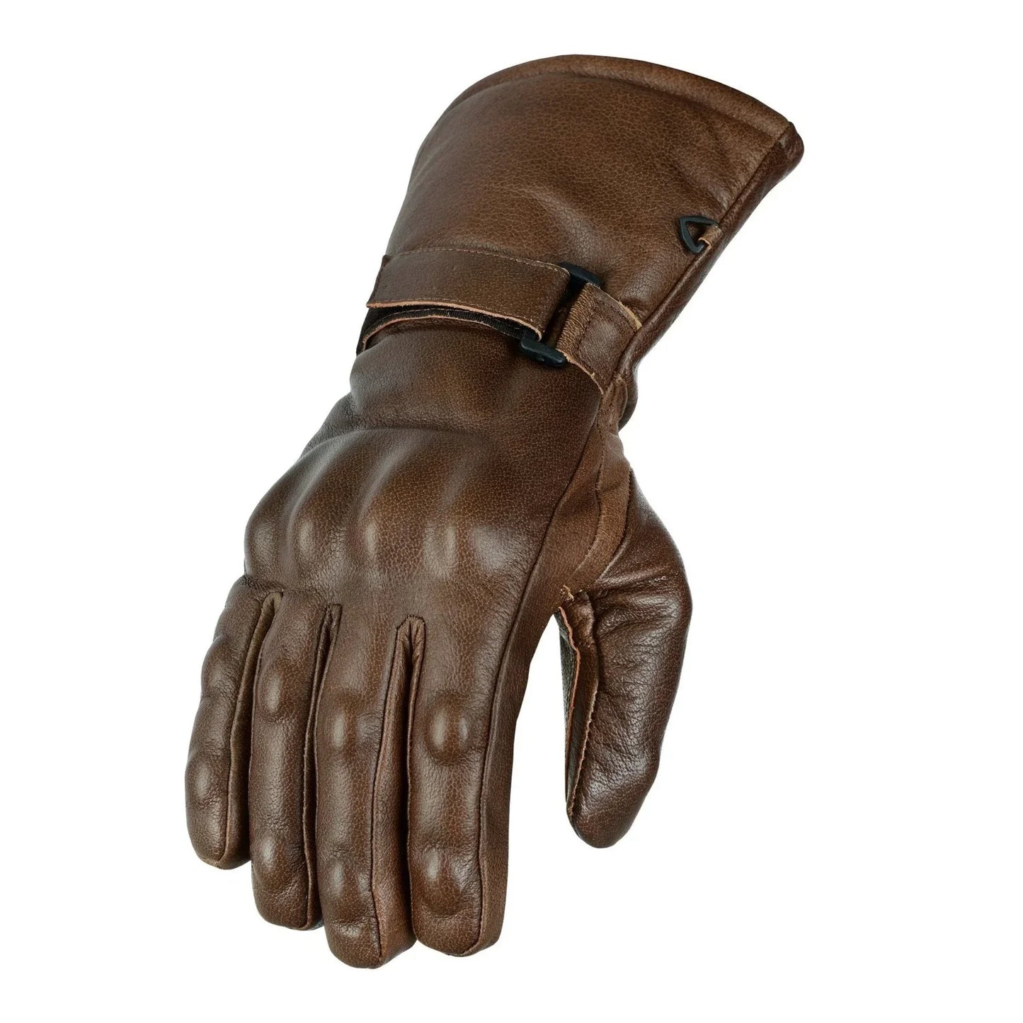 gallanto motorcycle armoured thinsulate leather winter long gloves biker -