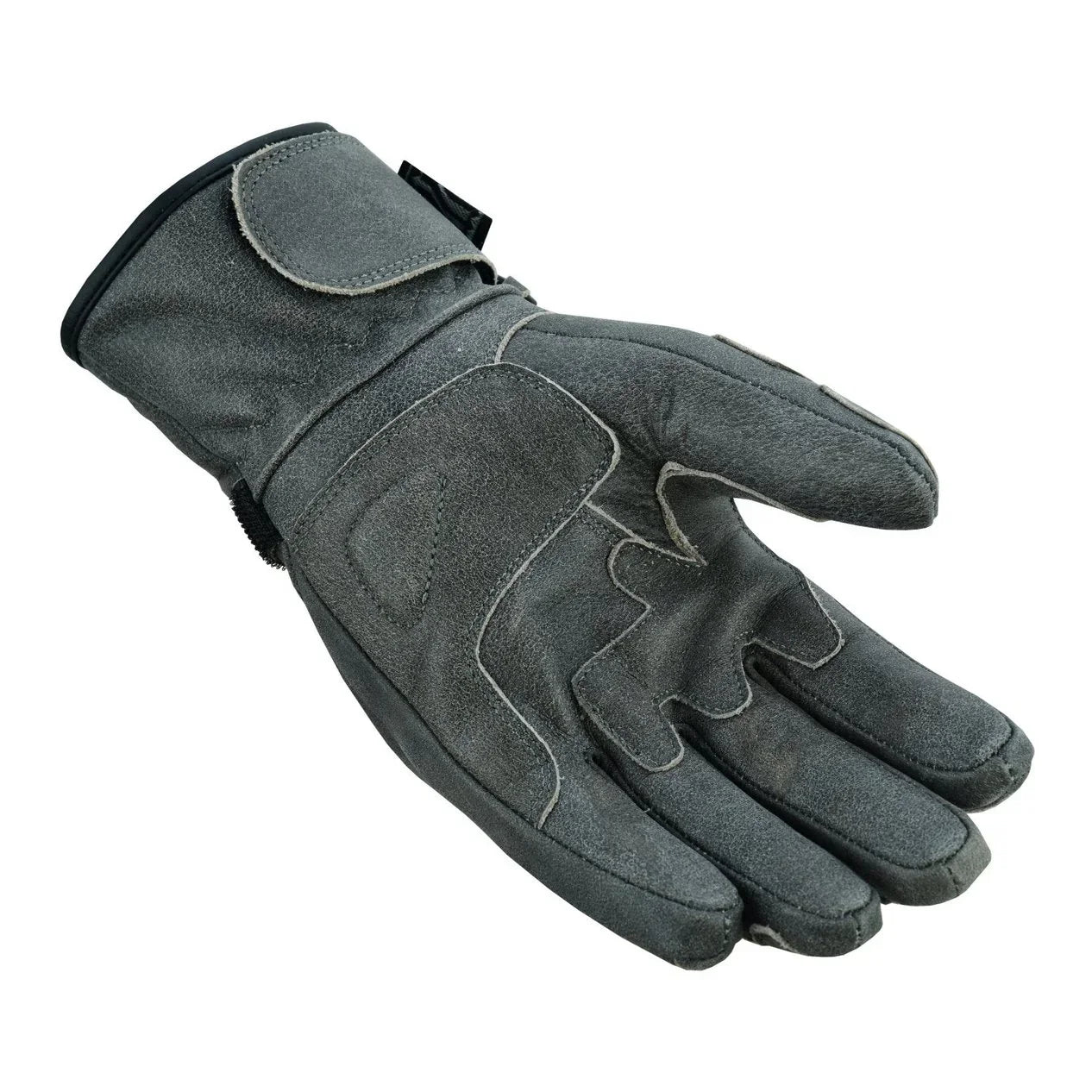 gallanto stonewash motorcycle armoured thinsulate leather gloves -