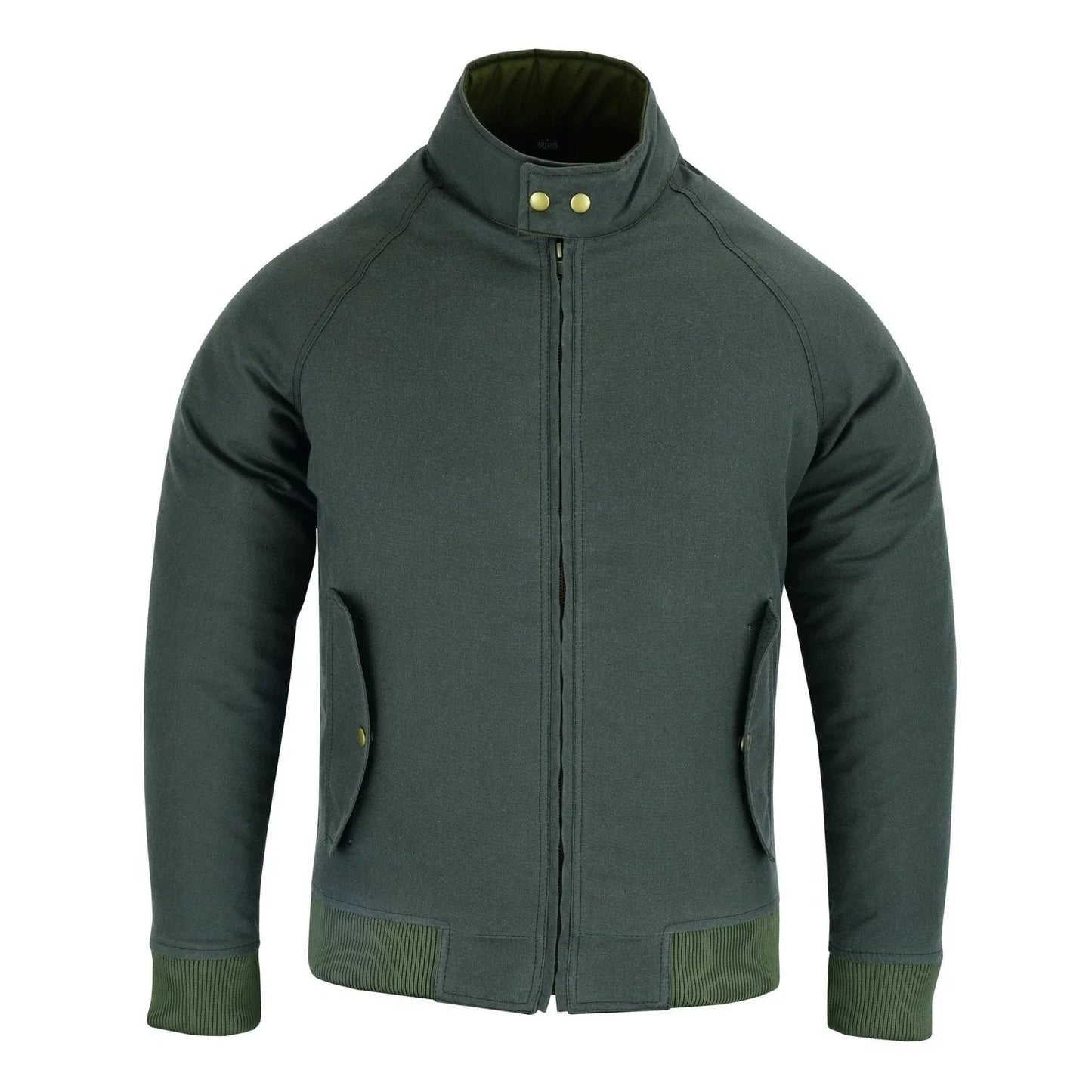 gallanto wax cotton armoured bomber jacket waterproof biker motorcycle -