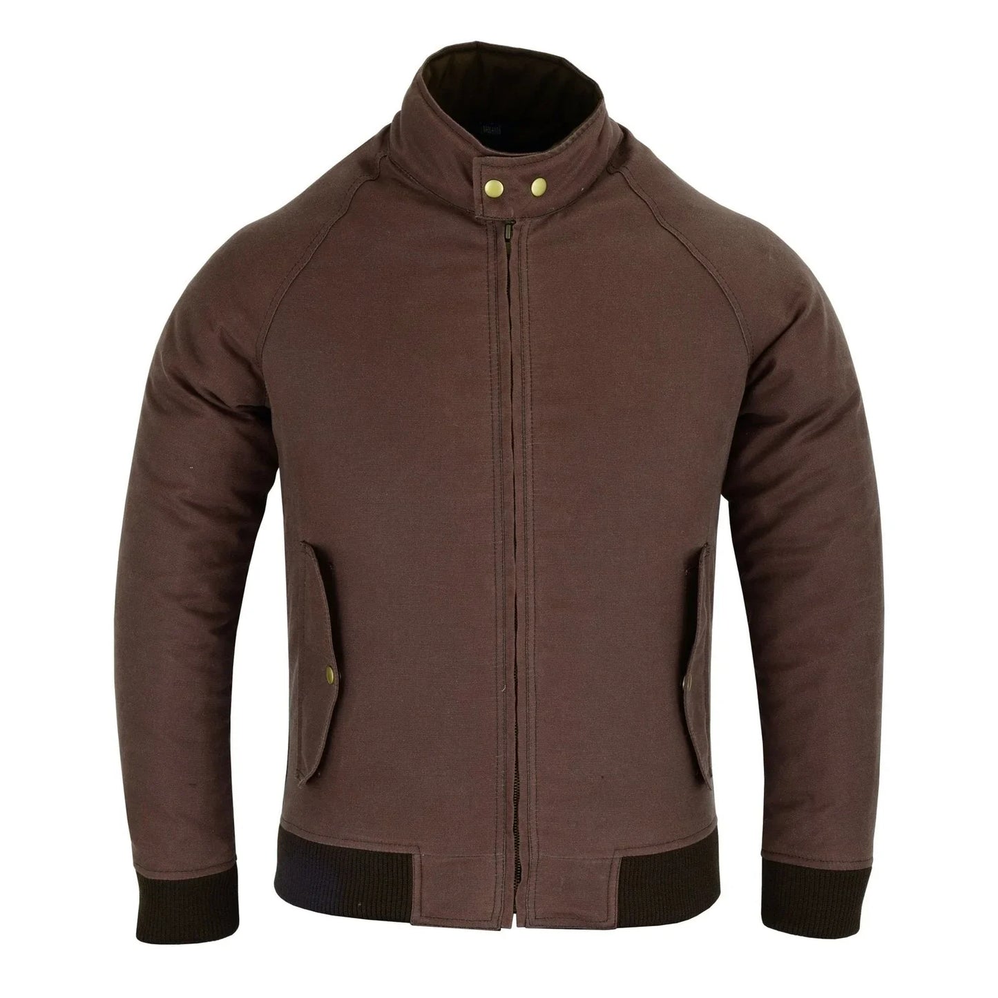 gallanto wax cotton armoured bomber jacket waterproof biker motorcycle -