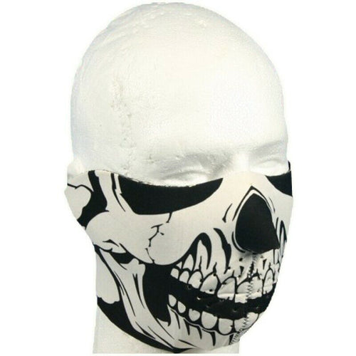 Half Skull Face Mask Neoprene -