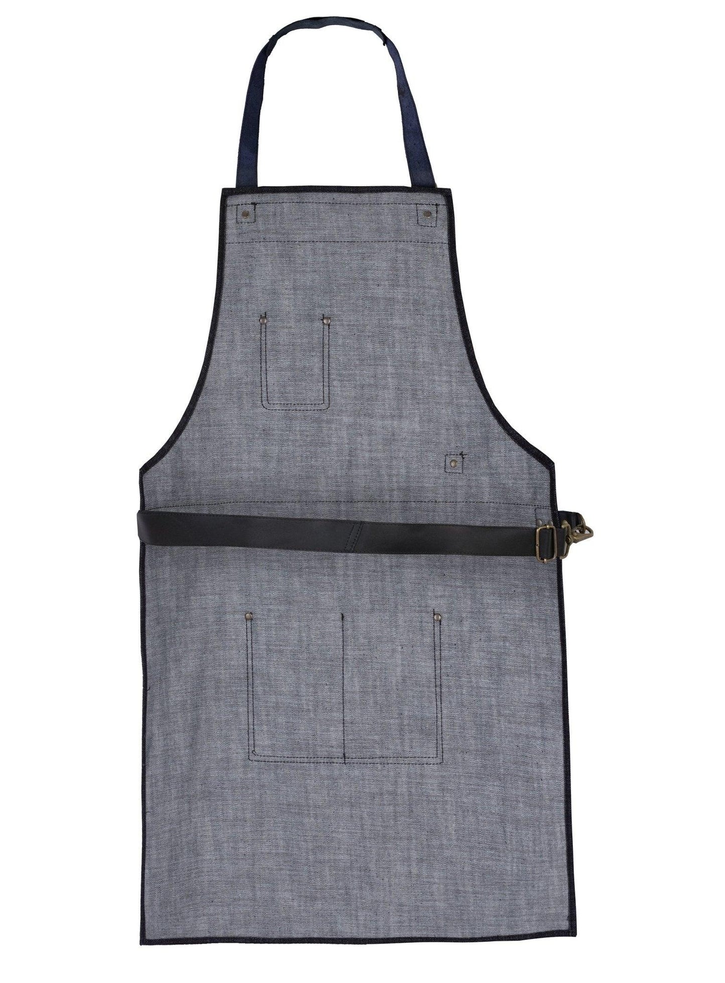 handcrafted classic chef leather aprons for mens and womens -