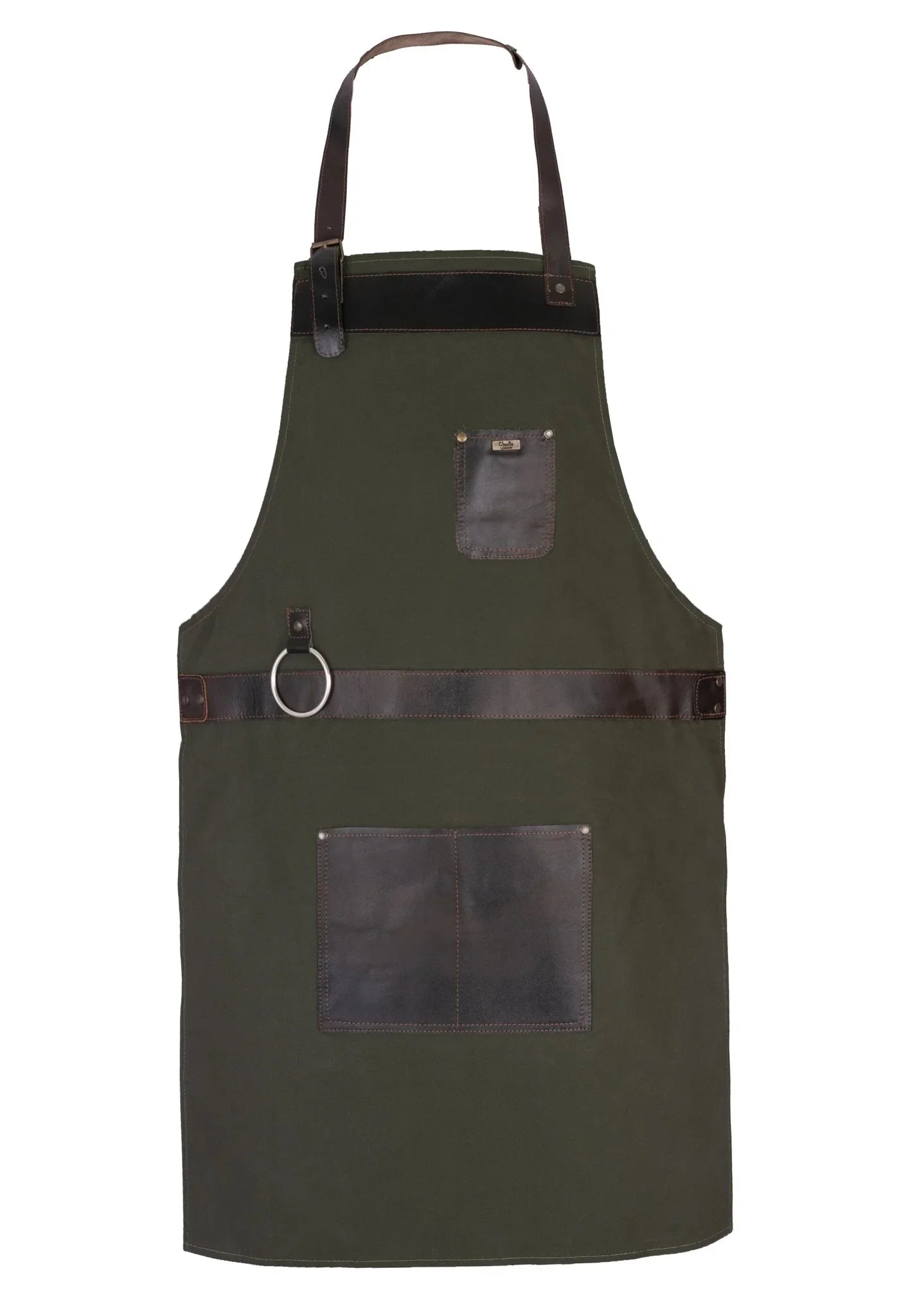 handcrafted classic chef leather aprons for mens and womens -
