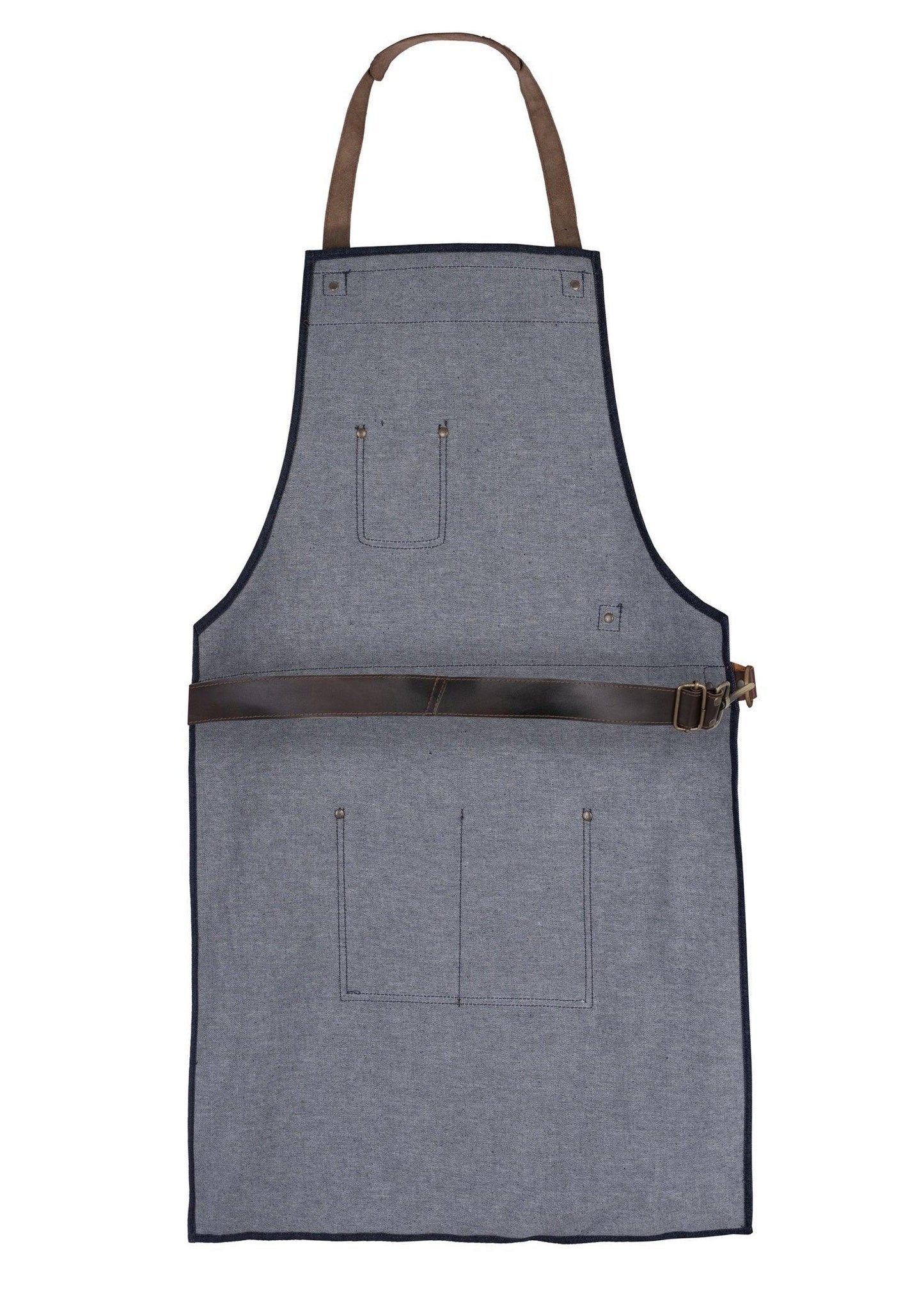 handcrafted classic chef leather aprons for mens and womens -