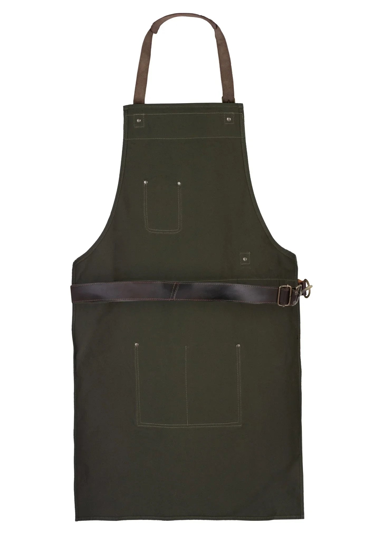handcrafted classic chef leather aprons for mens and womens -