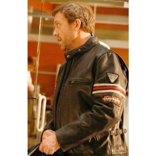 house m.d. gregory leather jacket cowhide -