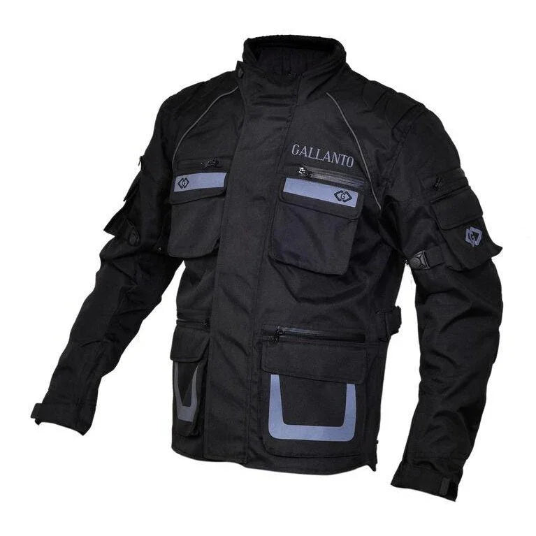 hybrid four season 3 layered winter biker textile jacket waterproof -