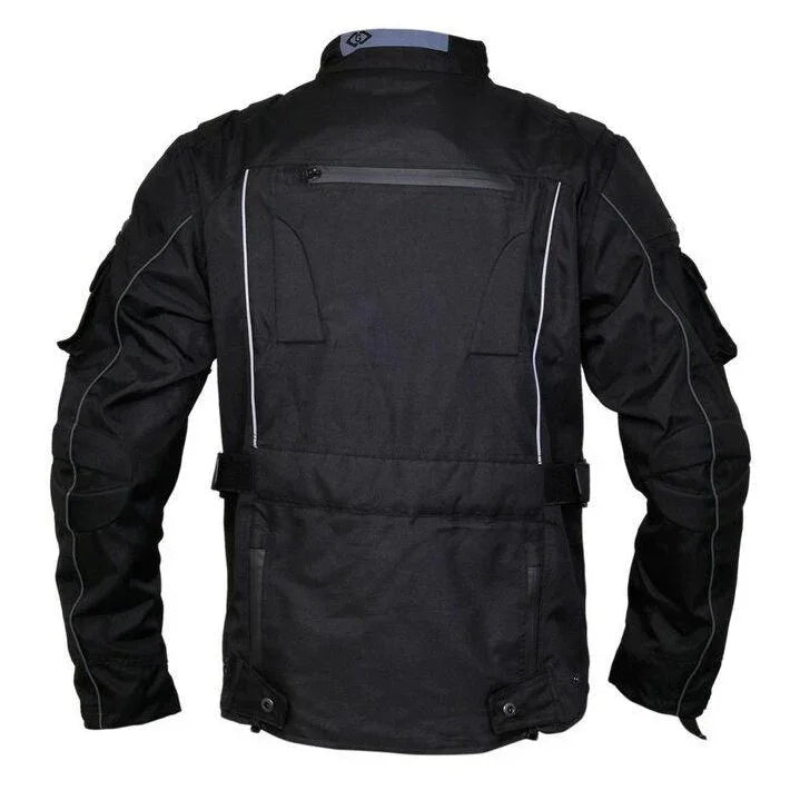 hybrid four season 3 layered winter biker textile jacket waterproof -