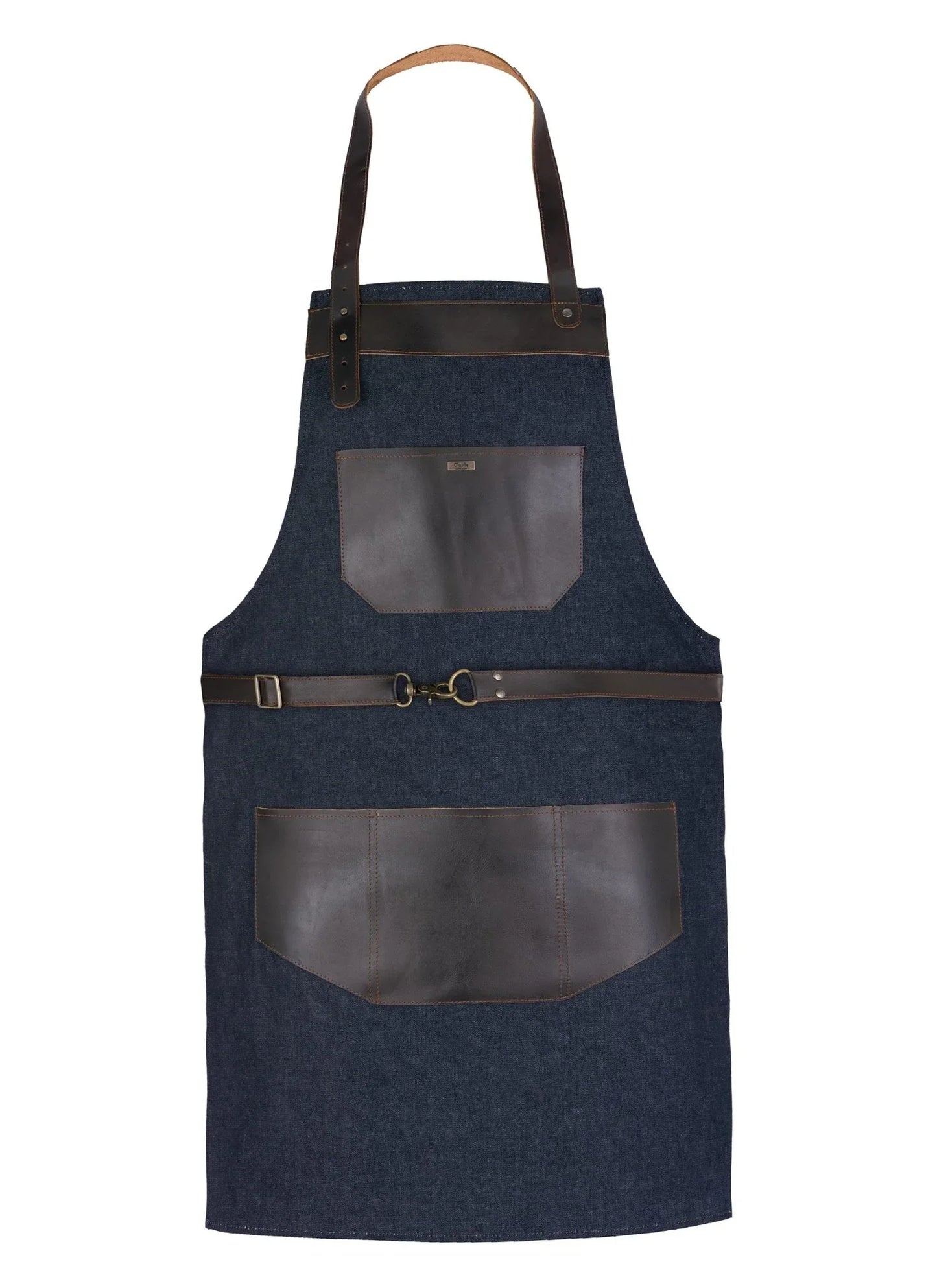 leather apron for carpenters blacksmiths and farriers v1 apron - denim & canvas aprons -