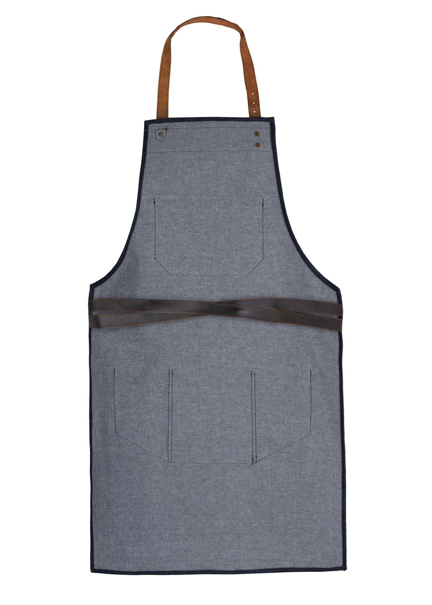 leather apron for carpenters blacksmiths and farriers v1 apron - denim & canvas aprons -