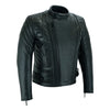 Limo Padded Motorcycle Police Leather Armoured Jacket -