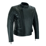 Limo Padded Motorcycle Police Leather Armoured Jacket -