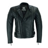 Limo Padded Motorcycle Police Leather Armoured Jacket -