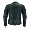Limo Padded Motorcycle Police Leather Armoured Jacket -