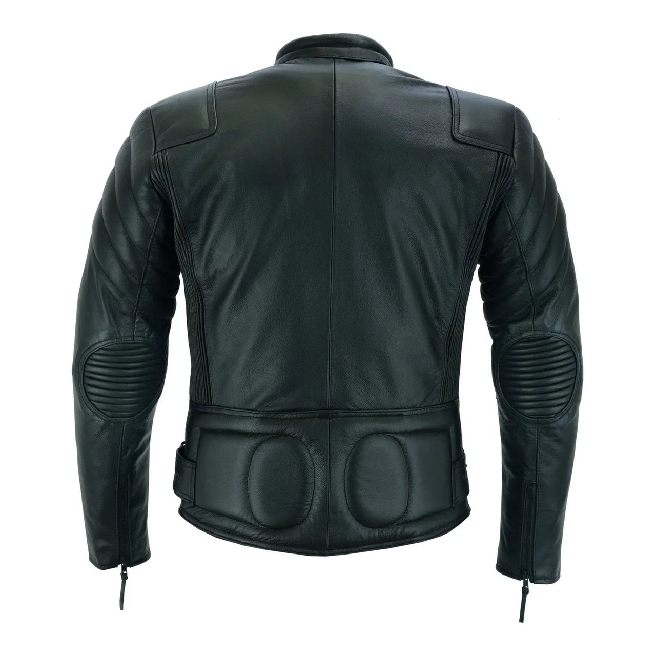 Limo Padded Motorcycle Police Leather Armoured Jacket -