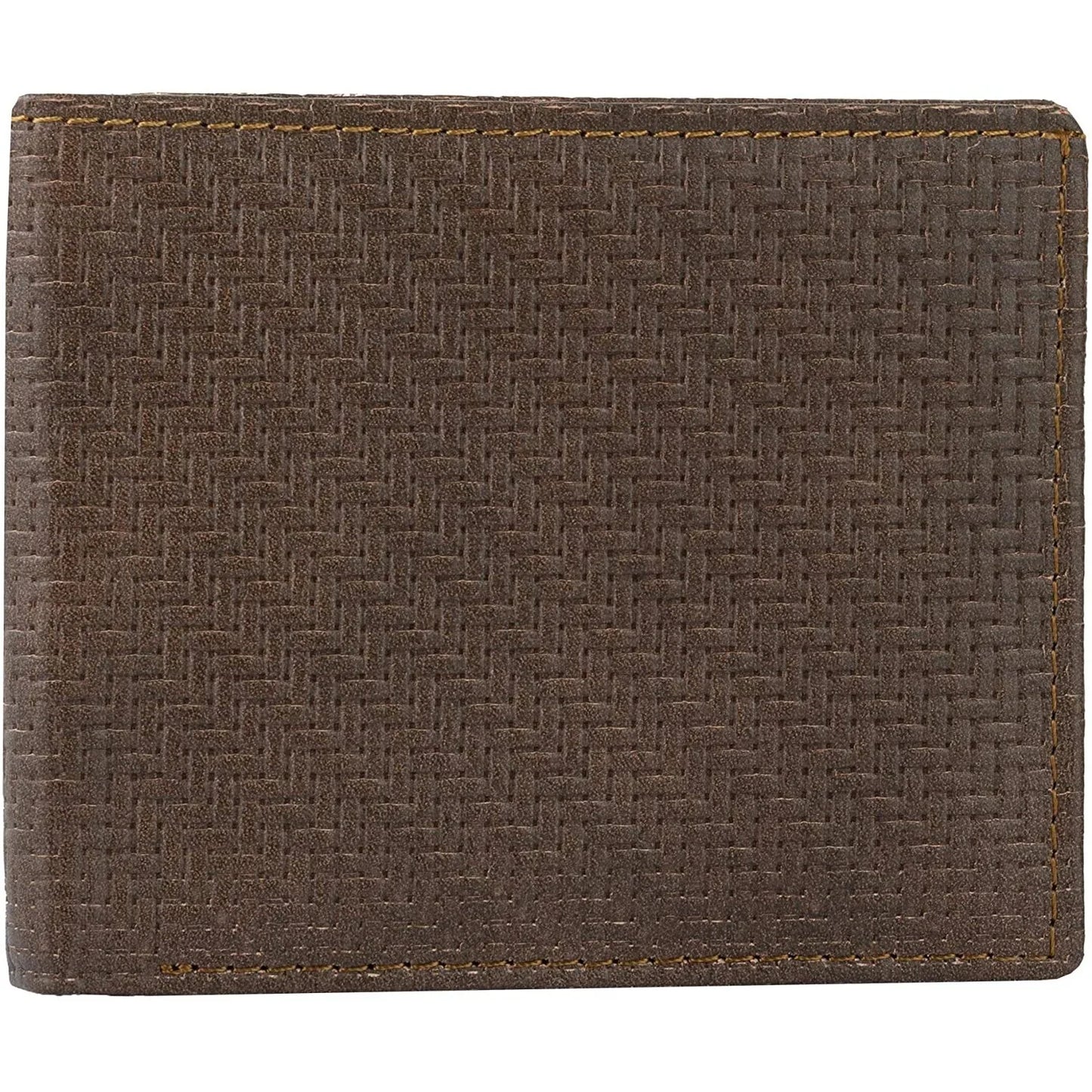 mens bifold wallet with card holders - rfid protected genuine leather with gift box -