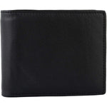 Mens Bifold Wallet with Card Holders - RFID Protected Genuine Leather with Gift Box -