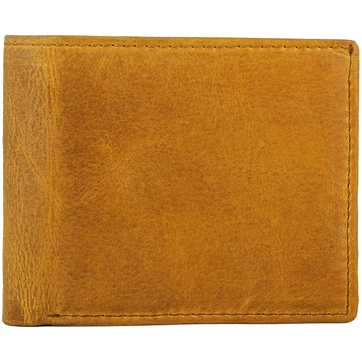 Mens Bifold Wallet with Card Holders - RFID Protected Genuine Leather with Gift Box -
