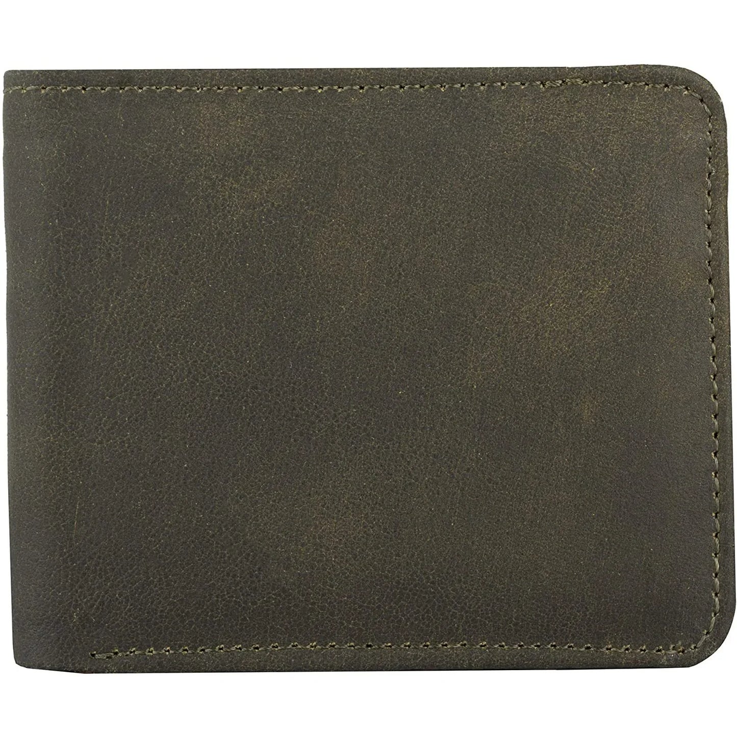 mens bifold wallets rfid protected genuine leather with card holder -