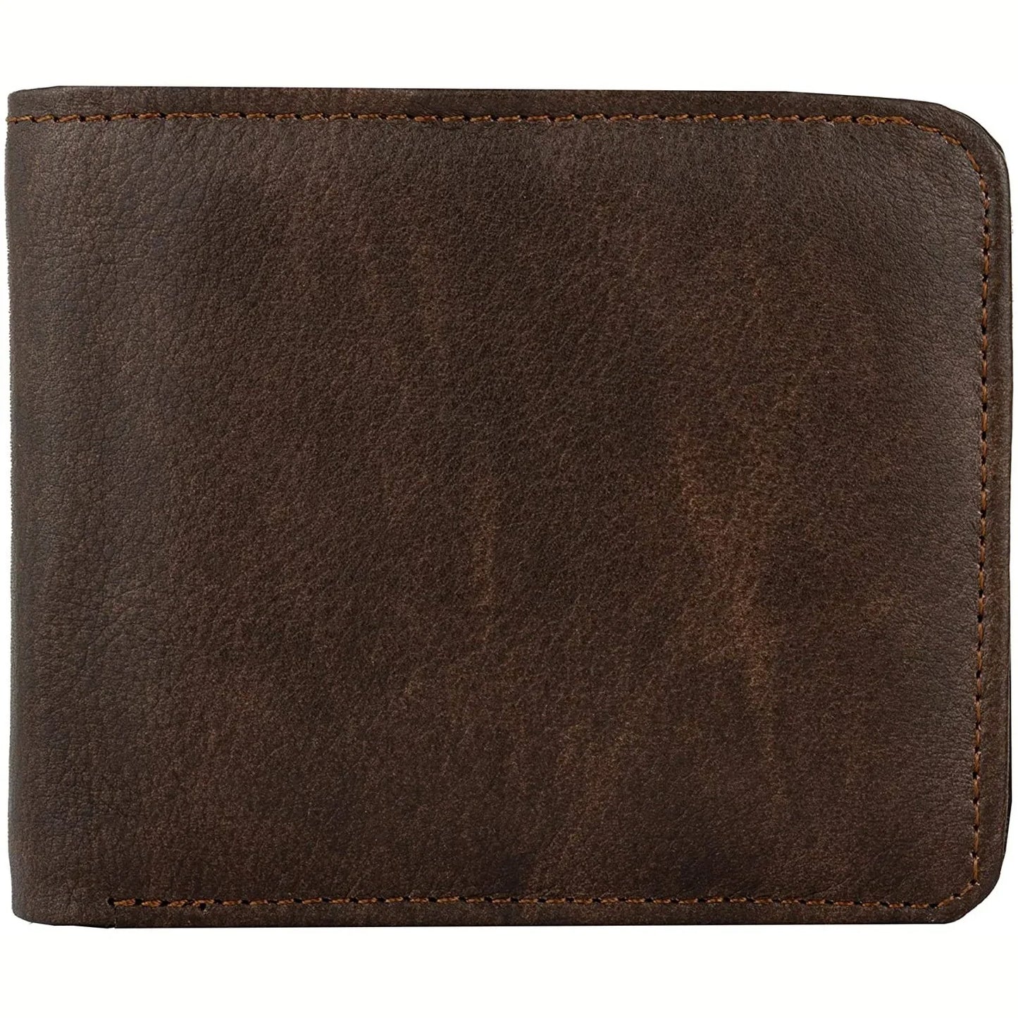 mens bifold wallets rfid protected genuine leather with card holder -