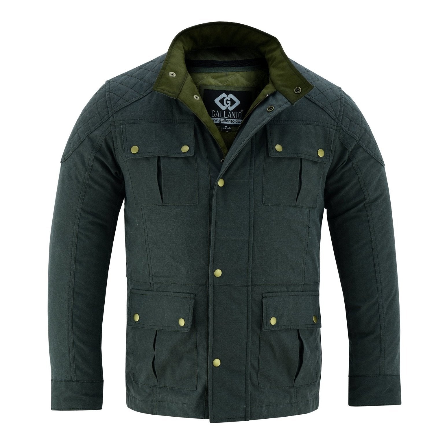 Waxed biker jacket mens discount