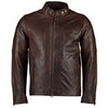 Mens Daytona Vintage Brown Classic Style Leather Jacket -