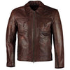 Mens Drifter Vintage Brown Leather Jackets -